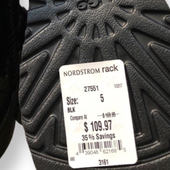 New Womens UGG sequin sparkle black boots Sz 5 winter ankle boots 👢sheepskin - Picture 8 of 8